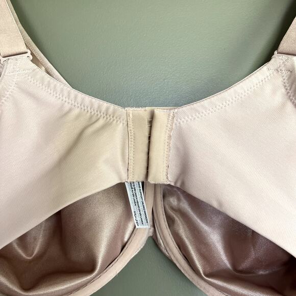 Soma Stunning Support Unlined Minimizer Bra Size 40G Adobe Rose Nude Pink Mauve - Picture 13 of 16